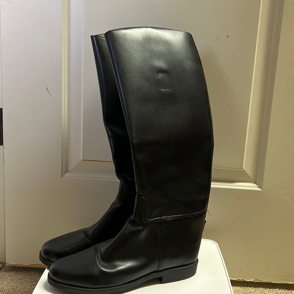 Womens black tall boots